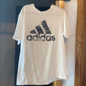 White adidas shirt
